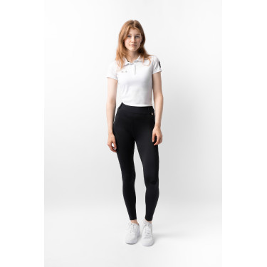 Legging fond intégral Grip Horze Dea femme Noir