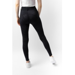 Legging fond intégral Grip Horze Dea femme Noir