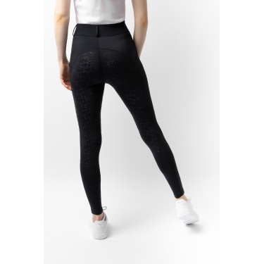 Legging fond intégral Grip Horze Dea femme Noir