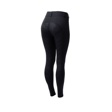 Legging fond intégral Grip Horze Dea femme Noir