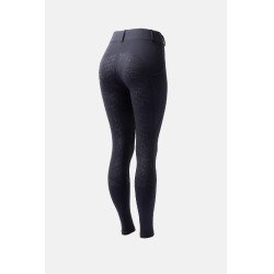 Legging fond intégral Grip Horze Dea femme Marine foncé Bleu