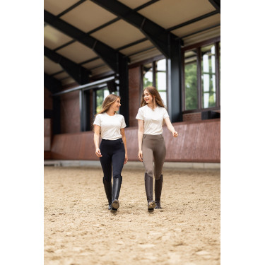Legging fond intégral Grip Horze Dea femme Marine foncé Bleu