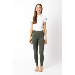Legging fond intégral Grip Horze Dea femme Vert scarabée