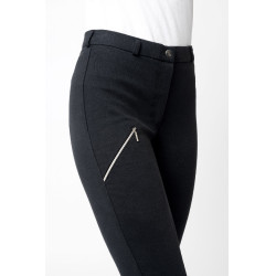 Pantalon d'équitation Horze Felicia fond intégral grip Marine foncé Bleu Pantalon d'équitation Horze Felicia fond intégral grip Marine foncé Bleu