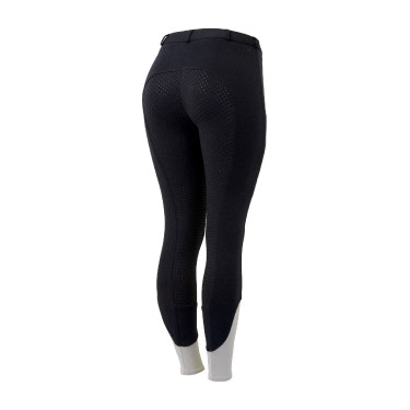 Pantalon d'équitation Horze Felicia fond intégral grip Marine foncé Bleu Pantalon d'équitation Horze Felicia fond intégral grip Marine foncé Bleu