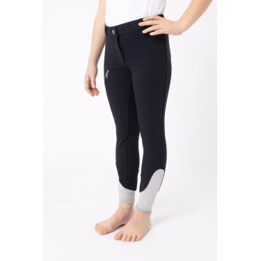 Pantalon pour enfants Horze Felicia Marine foncé Bleu Pantalon pour enfants Horze Felicia Marine foncé Bleu