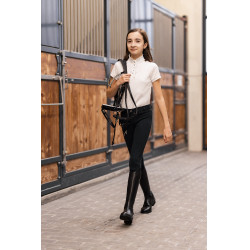 Pantalon pour enfants Horze Felicia Marine foncé Bleu Pantalon pour enfants Horze Felicia Marine foncé Bleu