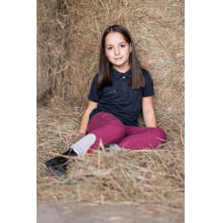 Pantalon pour enfants Horze Felicia Rose sèche Pantalon pour enfants Horze Felicia Rose sèche
