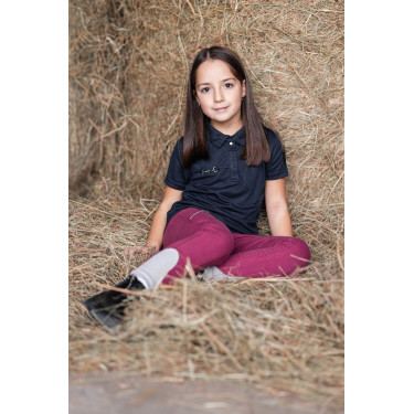 Pantalon pour enfants Horze Felicia Rose sèche Pantalon pour enfants Horze Felicia Rose sèche