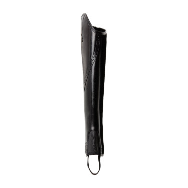 Mini-chaps Horze Wicklow avec perforations fleuries Noir Mini-chaps Horze Wicklow avec perforations fleuries Noir