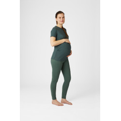 T-shirt de maternité fonctionnel Horze Lily Coriandre verte