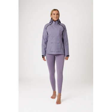 Veste d'équitation imperméable Horze Ayla avec fermetures éclair femme Raisin royal Violet Veste d'équitation imperméable Horze Ayla avec fermetures éclair femme Raisin royal Violet