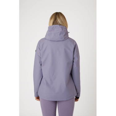 Veste d'équitation imperméable Horze Ayla avec fermetures éclair femme Raisin royal Violet Veste d'équitation imperméable Horze Ayla avec fermetures éclair femme Raisin royal Violet