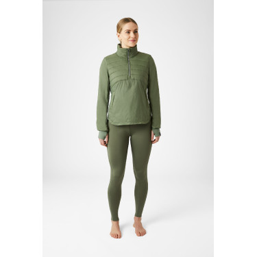 Anorak hybride Horze Annika, femme Vert olive Anorak hybride Horze Annika, femme Vert olive