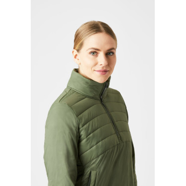 Anorak hybride Horze Annika, femme Vert olive Anorak hybride Horze Annika, femme Vert olive