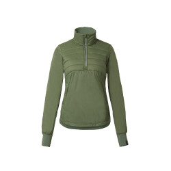 Anorak hybride Horze Annika, femme Vert olive Anorak hybride Horze Annika, femme Vert olive