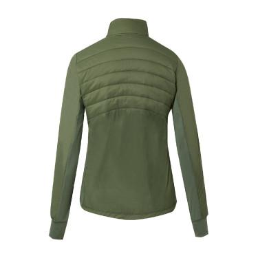 Anorak hybride Horze Annika, femme Vert olive Anorak hybride Horze Annika, femme Vert olive