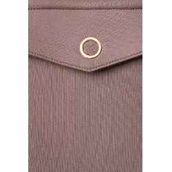 Veste-chemise Alyssa femme Horze Marron gris fer