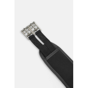 Sangle préformée néoprène Frontera avec élastique Horze Noir Sangle préformée néoprène Frontera avec élastique Horze Noir