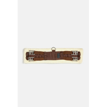 Sangle de dressage Tartu en néoprène avec fausse fourrure non amovible Horze Marron demitasse Sangle de dressage Tartu en néoprène avec fausse fourrure non amovible Horze Marron demitasse