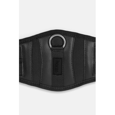 Sangle de dressage néoprène Varna sans élastique Horze Noir