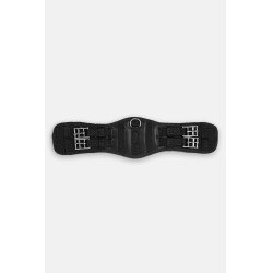 Sangle de dressage néoprène Varna avec élastique Horze Noir Sangle de dressage néoprène Varna avec élastique Horze Noir