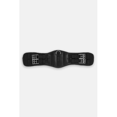 Sangle de dressage néoprène Varna avec élastique Horze Noir Sangle de dressage néoprène Varna avec élastique Horze Noir