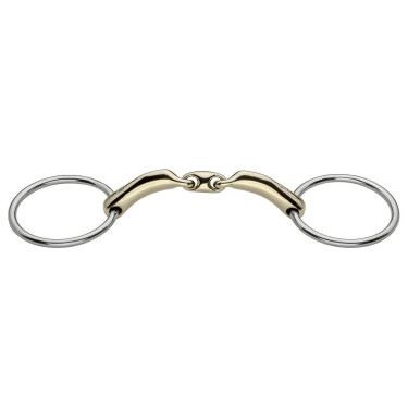 Mors 2 anneaux Sprenger Novocontact double brisure Mors 2 anneaux Sprenger Novocontact double brisure