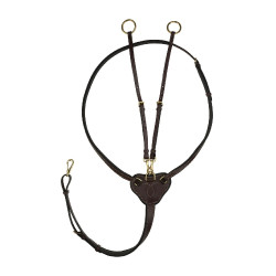 Martingale Winchmore Horze Marron foncé Martingale Winchmore Horze Marron foncé