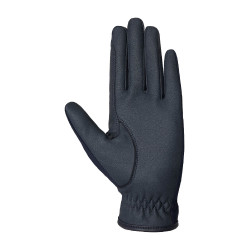 Gants d'équitation d'hiver pour femmes Sinja B Vertigo Marine foncé Bleu