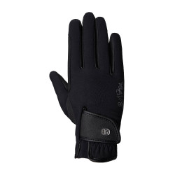 Gants d'équitation d'hiver pour femmes Sinja B Vertigo Noir