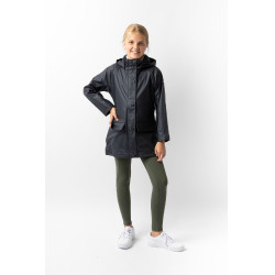 Veste imperméable Horze Clara enfant Marine foncé Bleu Veste imperméable Horze Clara enfant Marine foncé Bleu