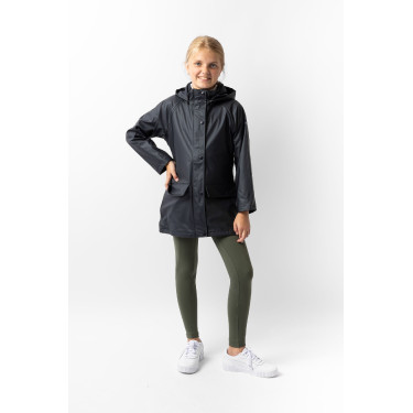 Veste imperméable Horze Clara enfant Marine foncé Bleu Veste imperméable Horze Clara enfant Marine foncé Bleu