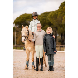 Veste imperméable Horze Clara enfant Marine foncé Bleu Veste imperméable Horze Clara enfant Marine foncé Bleu