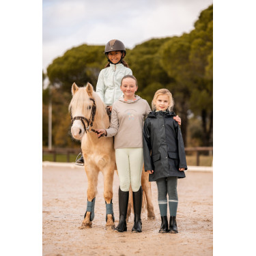 Veste imperméable Horze Clara enfant Marine foncé Bleu Veste imperméable Horze Clara enfant Marine foncé Bleu