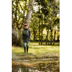 Veste imperméable Horze Clara enfant Marine foncé Bleu Veste imperméable Horze Clara enfant Marine foncé Bleu