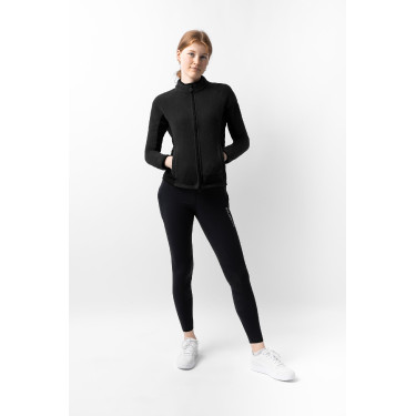 Veste d'équitation polaire stretch B Vertigo Cleo femme Noir