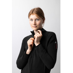 Veste d'équitation polaire stretch B Vertigo Cleo femme Noir