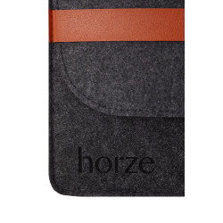 Porte-document Passeport équin Horze Gris foncé asphalte