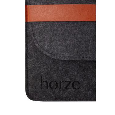 Porte-document Passeport équin Horze Gris foncé asphalte