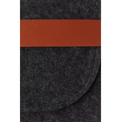 Porte-document Passeport équin Horze Gris foncé asphalte