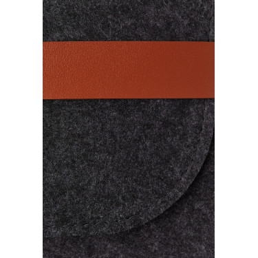 Porte-document Passeport équin Horze Gris foncé asphalte