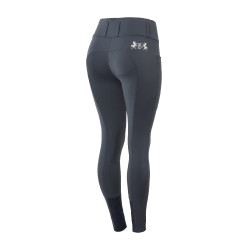 Pantalon d'équitation fond intégral Meghan B Vertigo taille haute femme Bleu marine foncé