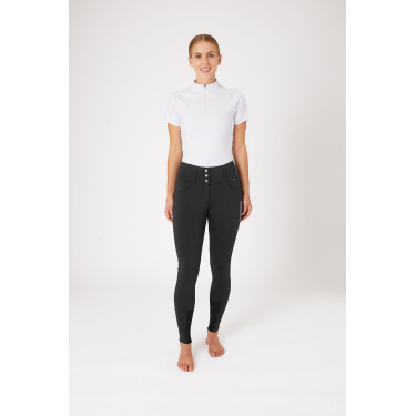 Pantalon d'équitation fond intégral Meghan B Vertigo taille haute femme Noir Pantalon d'équitation fond intégral Meghan B Vertigo taille haute femme Noir