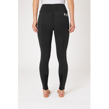 Pantalon d'équitation fond intégral Meghan B Vertigo taille haute femme Noir Pantalon d'équitation fond intégral Meghan B Vertigo taille haute femme Noir