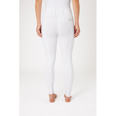 Pantalon d'équitation fond intégral Meghan B Vertigo taille haute femme Blanc Pantalon d'équitation fond intégral Meghan B Vertigo taille haute femme Blanc