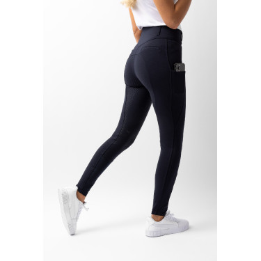 Pantalon fond intégral grip toutes saisons Horze Mira Marine foncé Bleu