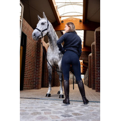 Pantalon fond intégral grip toutes saisons Horze Mira Marine foncé Bleu