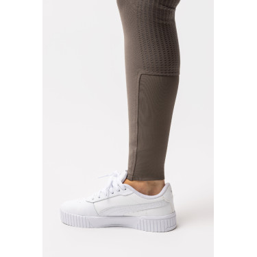 Pantalon fond intégral grip toutes saisons Horze Mira Marron morille