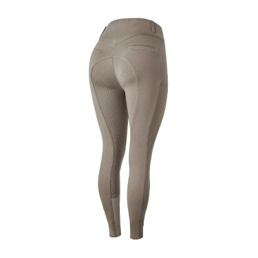 Pantalon fond intégral grip toutes saisons Horze Mira Marron morille